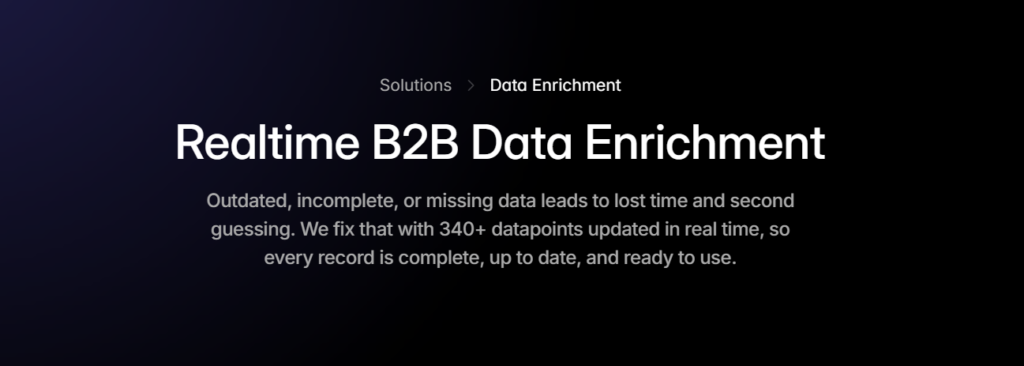 Crustdata dashboard