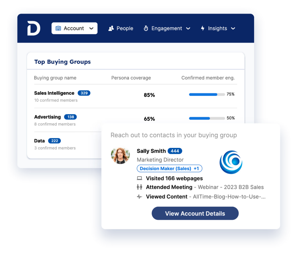Demandbase dashboard