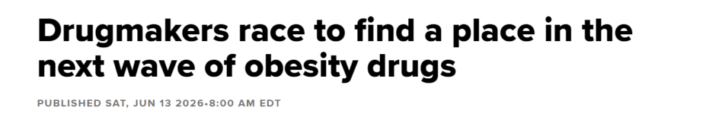 Drugmakers race to find a place in the next wave of obesity drugs news article headline